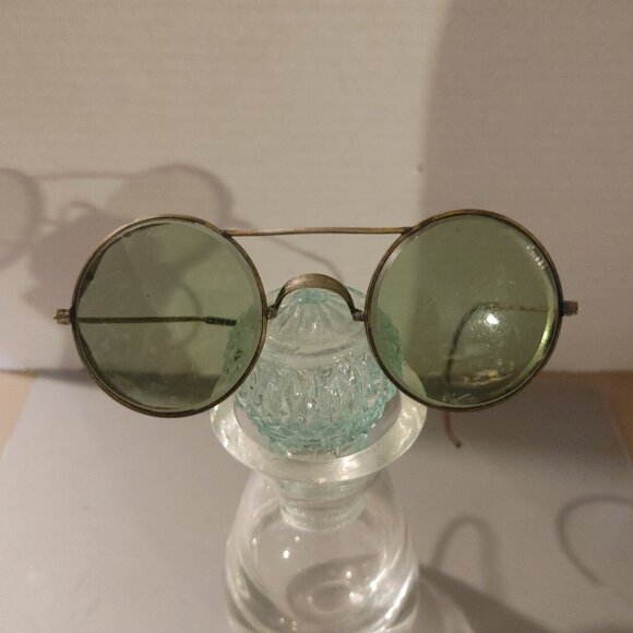 Glasses Welding Steampunk Goggles  AO American Optical Green Vintage 10 72 main image 6